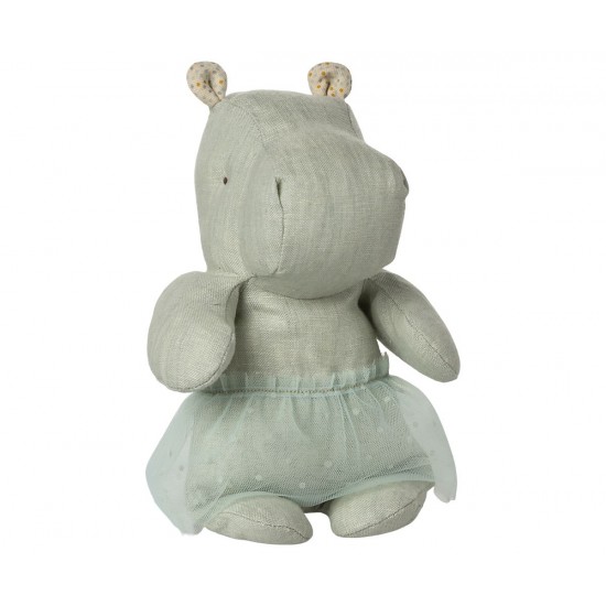 Safari friends Flodhest med tylskørt Mint 23cm Maileg Safari friends Flodhest med tylskørt Mint 23cm Maileg