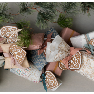 4 gaver indpakket til Adventskalender med MAILEG 4 gaver indpakket til Adventskalender med MAILEG