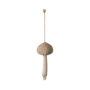 Mushroom stof ornament Winter heart Maileg Mushroom stof ornament Winter heart Maileg
