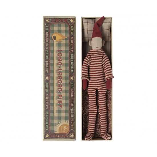 Long legged pixy Nisse i æske small Maileg Long legged pixy Nisse i æske small Maileg
