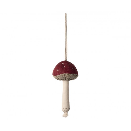 Mushroom stof ornament Rød Maileg Mushroom stof ornament Rød Maileg