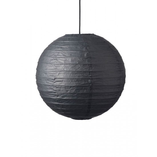 Rispapir pendel Ø30cm Grå (10) Rispapir pendel Ø30cm Grå (10)