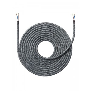 Stofledning Grå meleret 4 meter Stofledning Grå meleret 4 meter