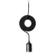 Fatningssæt P3 Sort E27 2.5 meter stof ledning Fatningssæt P3 Sort E27 2.5 meter stof ledning