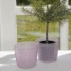 Lyserød Glas potte Lyserød Glas potte