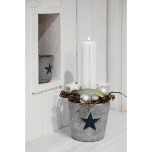 Sort Kalender Tal 1-24 til at sætte på Lys 15 cm Sort Kalender Tal 1-24 til at sætte på Lys 15 cm