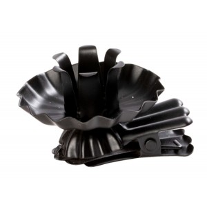 Kertelysholder med clips Sort 4.8cm Kertelysholder med clips Sort 4.8cm