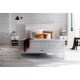 Hvid Queen size seng