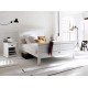 Hvid Queen size seng
