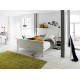 Hvid Queen size seng
