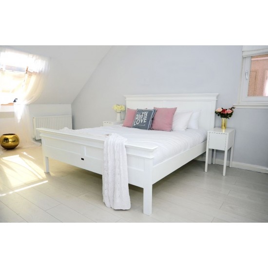 Hvid Queen size seng Hvid Queen size seng