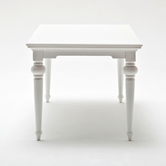 Hvidt spisebord - 180cm - Gratis Levering