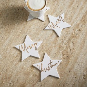 Sparkling Times 4 stk coaster Riviera Maison Sparkling Times 4 stk coaster Riviera Maison