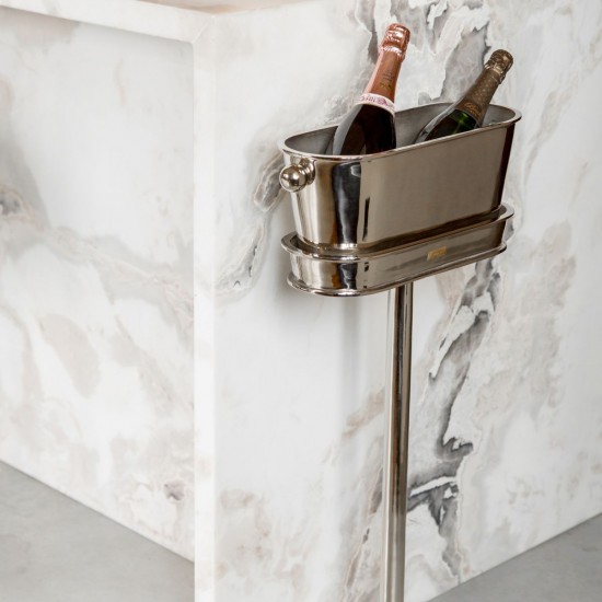 Champagnekøler på fod 82 cm fra Riviera Maison Champagnekøler på fod 82 cm fra Riviera Maison