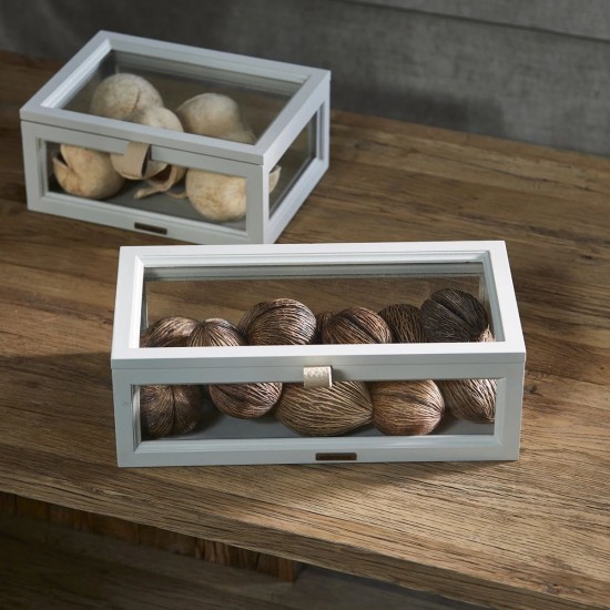 Glasæske Metropolitan 40x40x13 cm Riviera Maison