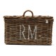 Rattan Opbevaringskiste Riviera Maison 61 x 32 x 32 cm