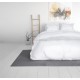 Sengetøj Silke Satin bredde 240 cm - Hvid micropercal Sengetøj Silke Satin bredde 240 cm - Hvid micropercal