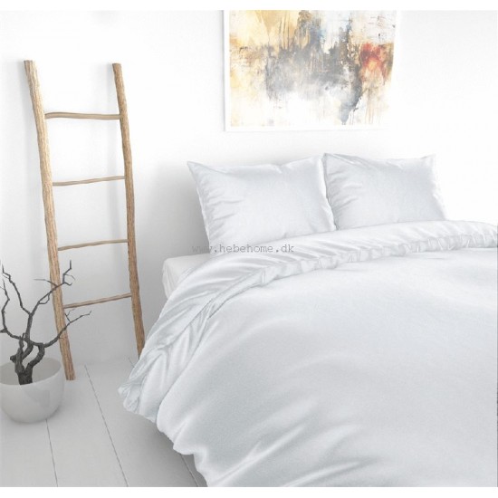 Sengetøj Silke Satin bredde 240 cm - Hvid micropercal Sengetøj Silke Satin bredde 240 cm - Hvid micropercal