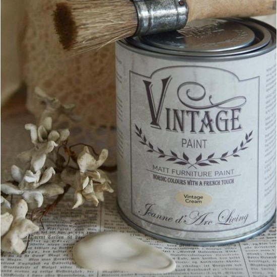 Vintage Cream 700ml Mørk cremefarve kalkmaling Vintage Cream 700ml Mørk cremefarve kalkmaling