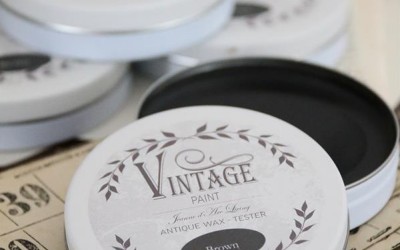 Teknikker til Kalkmaling  - Voks - Vintage Paint