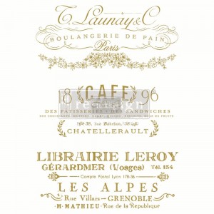 Decor Transfer France 60x86cm Decor Transfer France 60x86cm