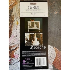 Decoupage  Hokus Pokus - Dancer - 1 ark 59x83cm Decoupage  Hokus Pokus - Dancer - 1 ark 59x83cm