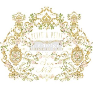 Decor Transfer Kacha Petit A Petit 60x88cm  Decor Transfer Kacha Petit A Petit 60x88cm