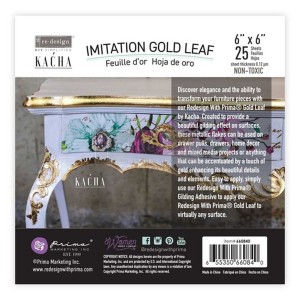 Kacha Gold Leaf Guldark 12x12cm Kacha Gold Leaf Guldark 12x12cm