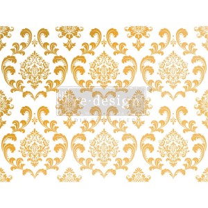 Kacha House of Damask Guldark 45x60cm Kacha House of Damask Guldark 45x60cm