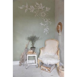 Stencil - Stor blomst  Stencil - Stor blomst