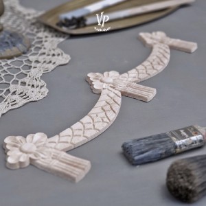 Træ ornament H10x40cm guirlande Træ ornament H10x40cm guirlande