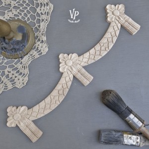 Træ ornament H10x40cm guirlande Træ ornament H10x40cm guirlande