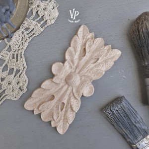 Træ ornament 6x12cm Træ ornament 6x12cm