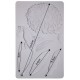 Blomster Støbeform i silikone 12.7x20cm grandeur flora