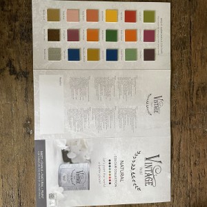 Farvekort Kalkmaling ONLINE Vintage Paint Alle 69 farver Farvekort Kalkmaling ONLINE Vintage Paint Alle 69 farver
