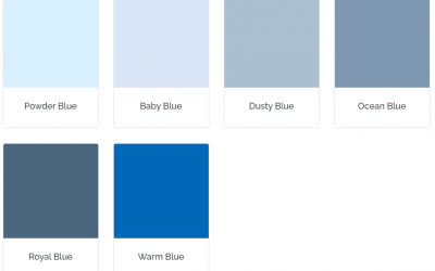 Kalkmaling - Blå farver Kalkmaling - Blå farver