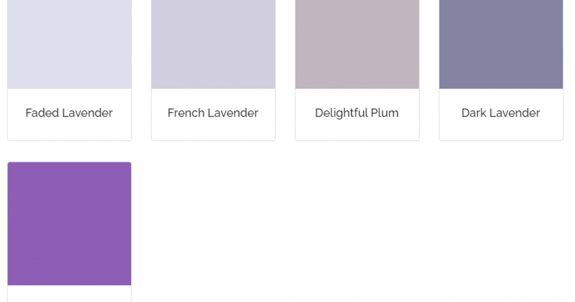 Kalkmaling - Lilla og purpur farver