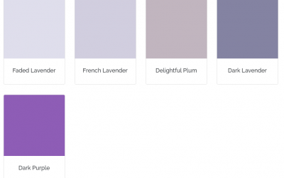 Kalkmaling - Lilla og purpur farver Kalkmaling - Lilla og purpur farver