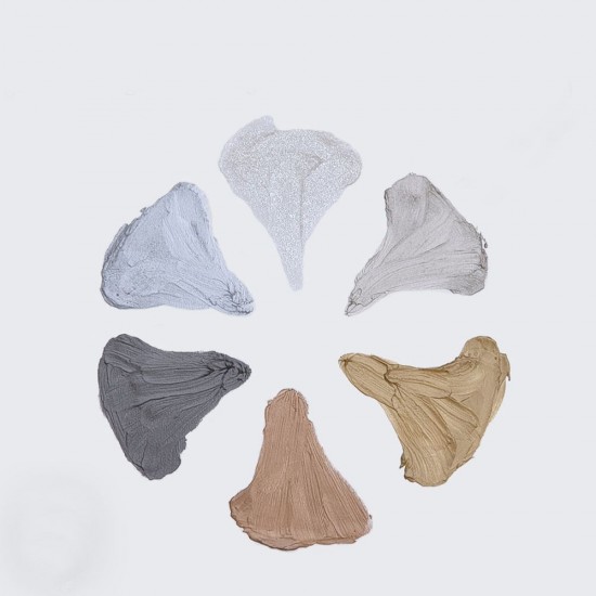 Sæt med 6 farver voks Vintage Paint 35g Sæt med 6 farver voks Vintage Paint 35g