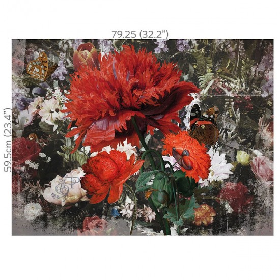 Decoupage Hokus Pokus - Flower Melody - 1 ark 79x59cm Decoupage Hokus Pokus - Flower Melody - 1 ark 79x59cm