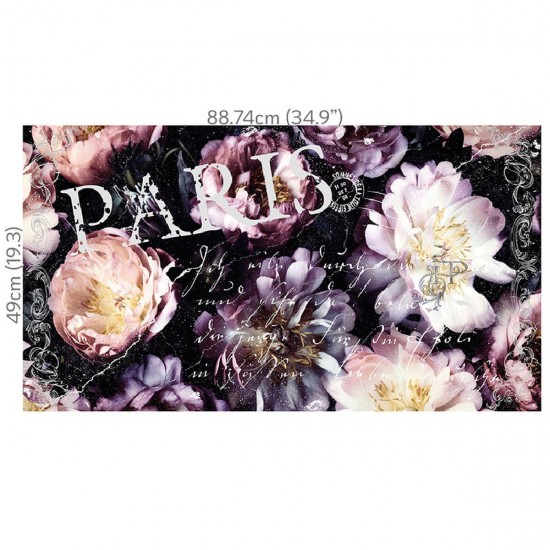 Decoupage Hokus Pokus - From Paris with Love - 1 ark 88x49cm Decoupage Hokus Pokus - From Paris with Love - 1 ark 88x49cm