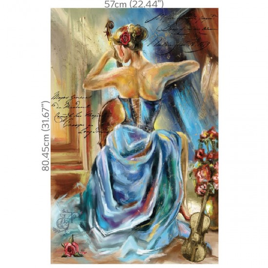 Decoupage Hokus Pokus - Solo Cello - 1 ark 57x80cm Decoupage Hokus Pokus - Solo Cello - 1 ark 57x80cm
