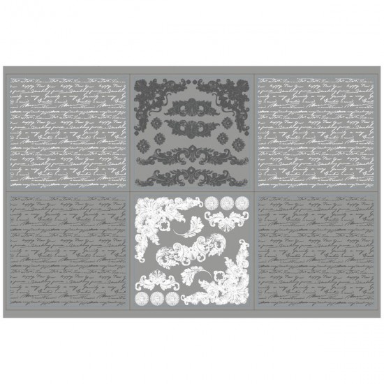 Transfer Hokus Pokus - Moments - 6 ark 90x90cm Transfer Hokus Pokus - Moments - 6 ark 90x90cm