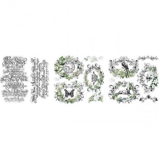Transfer Hokus Pokus - Most Illustrious - 3 ark 30x30cm Transfer Hokus Pokus - Most Illustrious - 3 ark 30x30cm