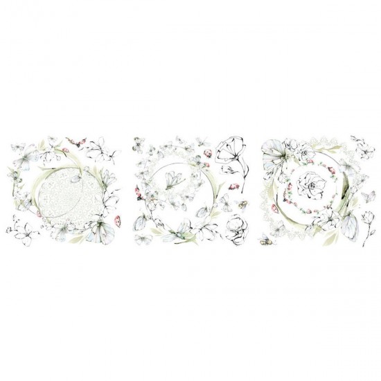 Transfer Hokus Pokus - The Circle of Life - 3 ark 30x30cm Transfer Hokus Pokus - The Circle of Life - 3 ark 30x30cm
