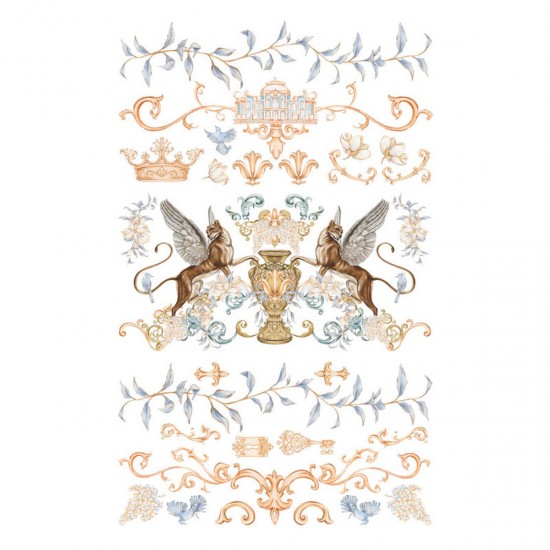 Transfer Hokus Pokus - The Guardians - 6 ark 90x90cm Transfer Hokus Pokus - The Guardians - 6 ark 90x90cm