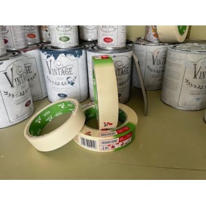 Afdækningstape malertape 25mm x 50m Afdækningstape malertape 25mm x 50m