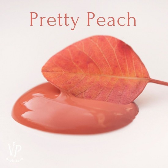 Fersken farvet kalkmaling Pretty Peach 100 ml