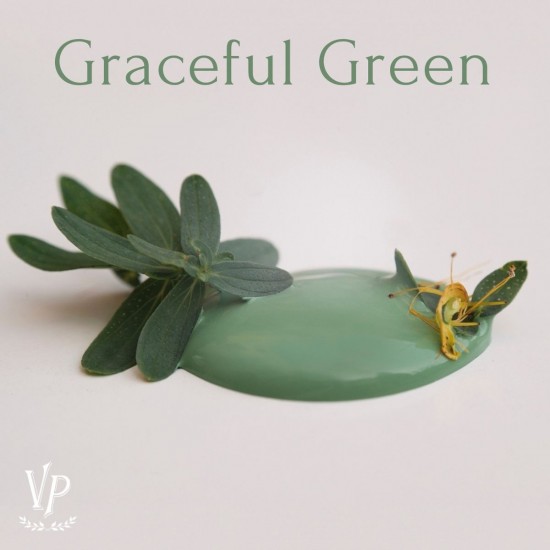 Grøn kalkmaling Graceful Green 100 ml
