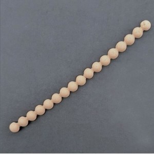 Ornament liste perler L14cm Bøjelig træudskæring fra Woodwill